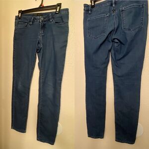 Prana Women's blue Kara low rise skinny jeans organic cotton blend 2/26